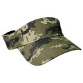 Camo Cotton Twill Visor